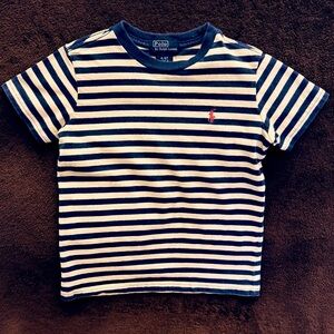 Ralph Lauren Striped Cotton Jersey Tee